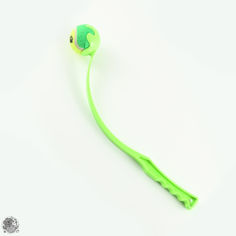 45cm Dog Ball Launcher (18M) – Hands-Free Slobber-Free Pickup Fetch Toy