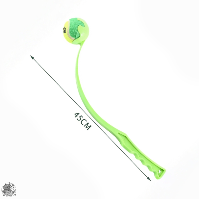 45cm Dog Ball Launcher (18M) – Hands-Free Slobber-Free Pickup Fetch Toy