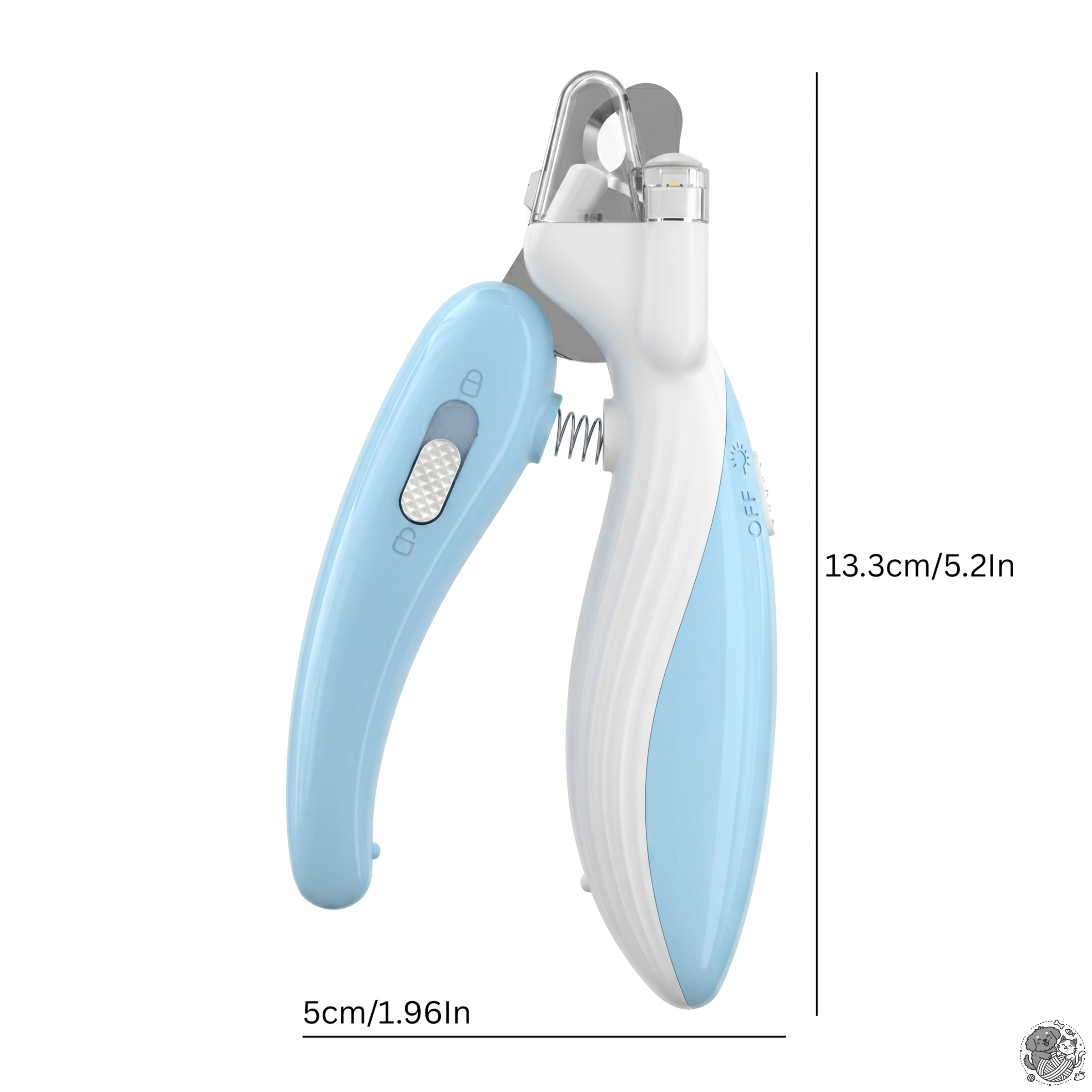 Cute Pets Nail Clippers Labor-Saving Dogs Nail Clipper Scissors  Professional Pet Nail Clippers Cat Nail Trimmer Labor-Saving Pet Claw Grooming Scissors For Dogs Small Animals Paw Nail Trimmer