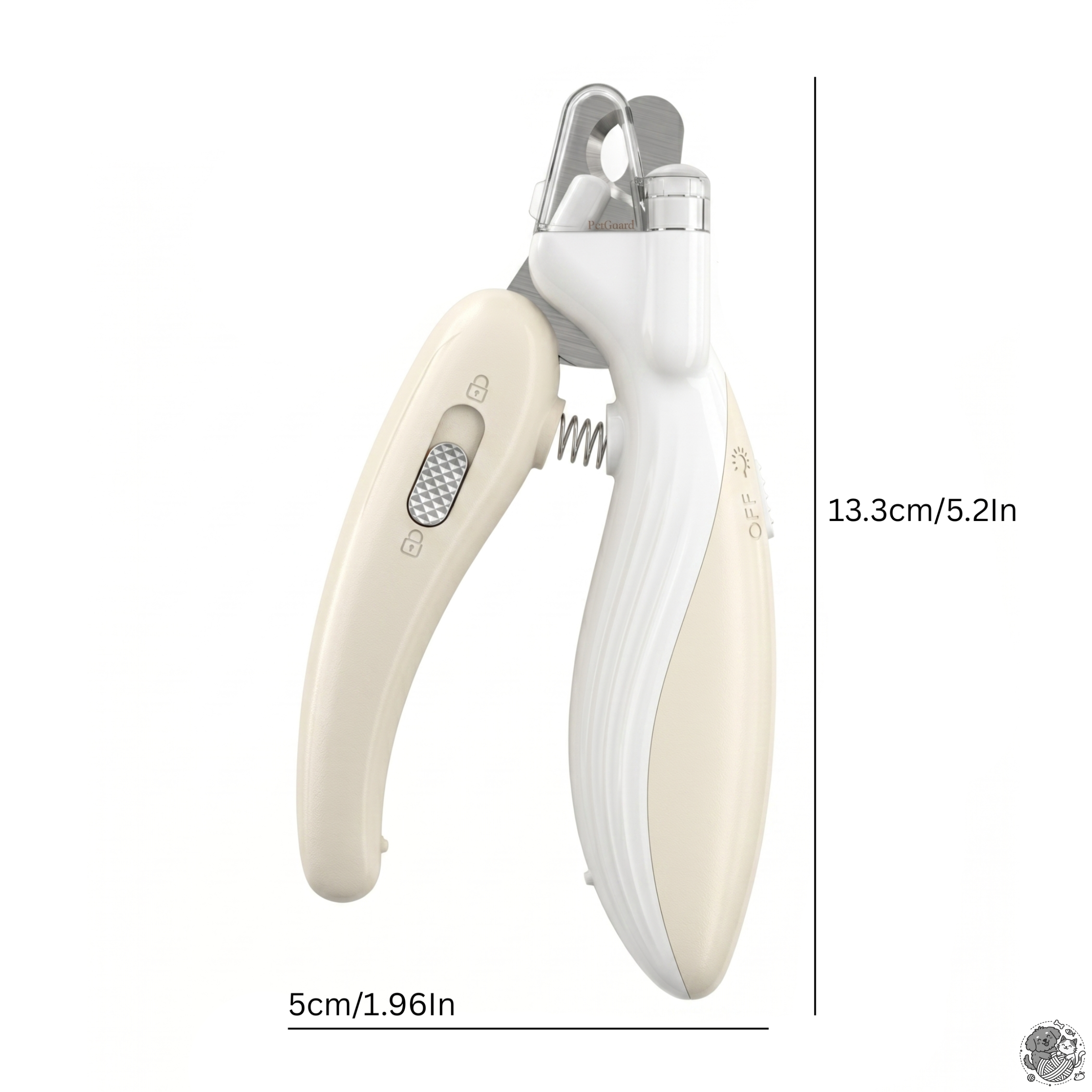 Cute Pets Nail Clippers Labor-Saving Dogs Nail Clipper Scissors  Professional Pet Nail Clippers Cat Nail Trimmer Labor-Saving Pet Claw Grooming Scissors For Dogs Small Animals Paw Nail Trimmer