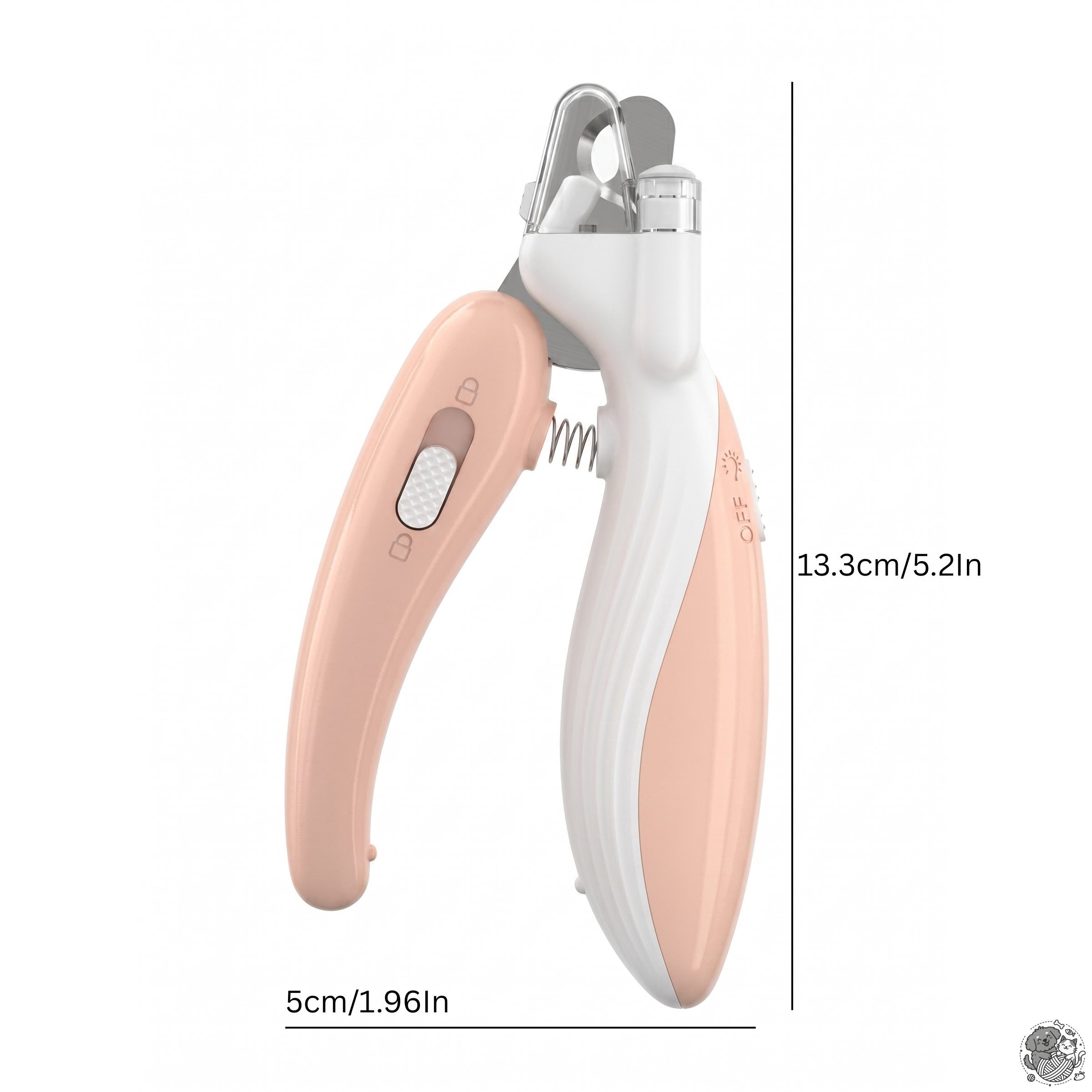 Cute Pets Nail Clippers Labor-Saving Dogs Nail Clipper Scissors  Professional Pet Nail Clippers Cat Nail Trimmer Labor-Saving Pet Claw Grooming Scissors For Dogs Small Animals Paw Nail Trimmer